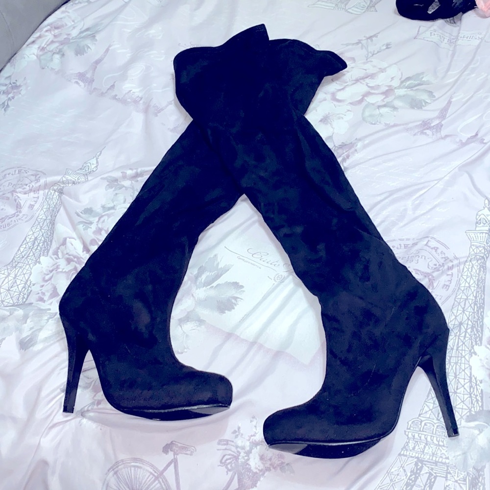 Above-Knee High Boots
